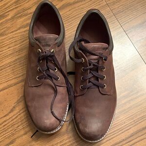 L.L. Bean Men's Dark Brown Leather Oxfords